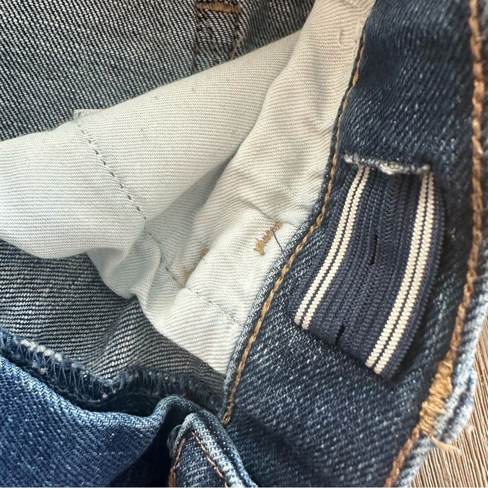3/20$ GAP Kids Blue Distressed Jeans size 10 slim - Picture 5 of 9